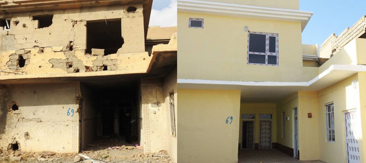 شنگال؛ 502 خانوو بۆ ئێزیدییه‌كان نۆژه‌نكرایه‌وه‌